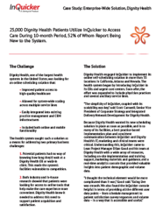 Case Study: Enterprise-Wide Solution, Dignity Health cover image